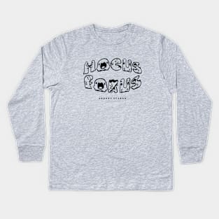 H O C U S  F O C U S  S P O O K Y  S E A S O N  V.1 Kids Long Sleeve T-Shirt